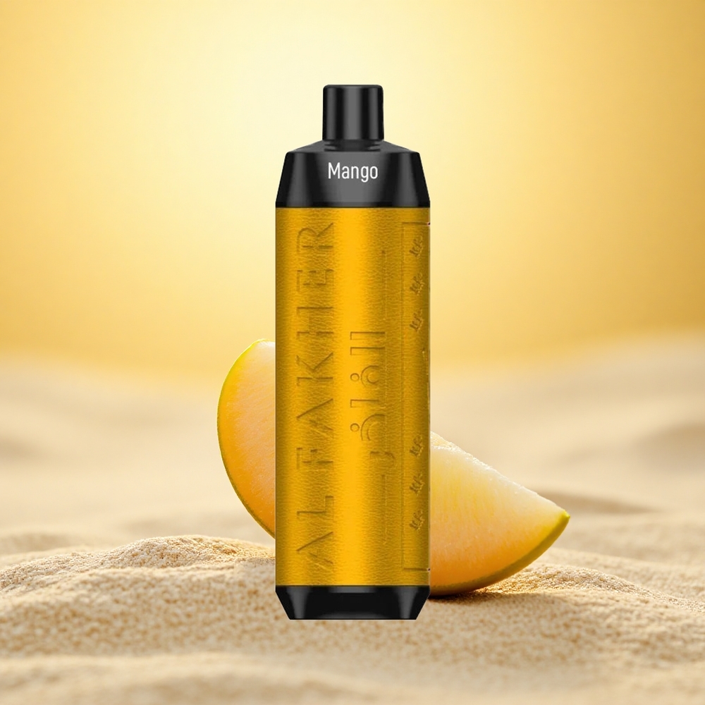 Al Fakher Crown Bar 8000 Crystal Mango IJs met USB-C en 18ml Vloeistof