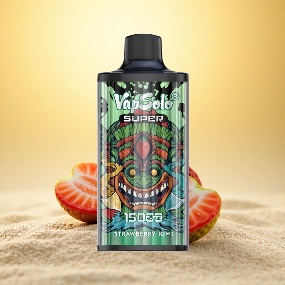 Vapsolo Super 15000 Puffs Aardbei Kiwi 40ml Type-C 850mah