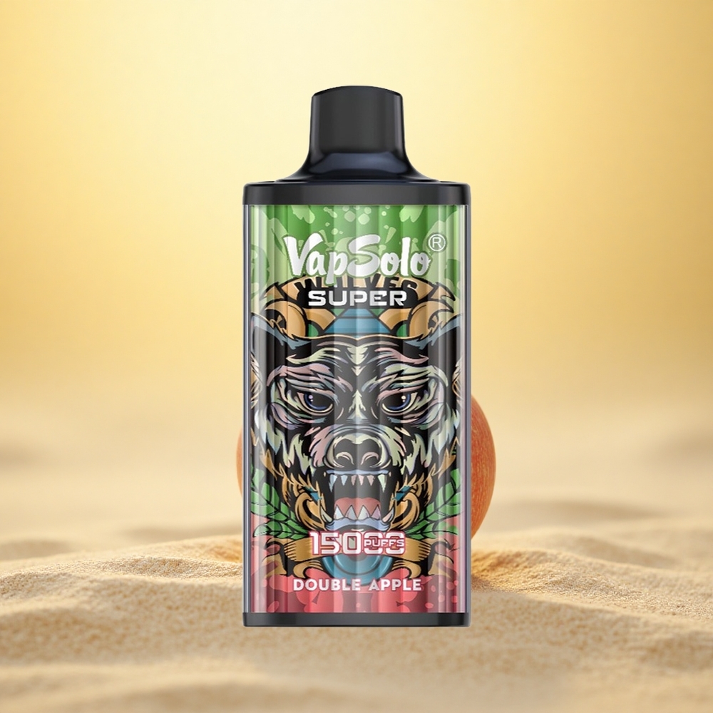 Vapsolo Super 15000 Puffs Dubbel Appel 40ml Type-C 850mah Mesh
