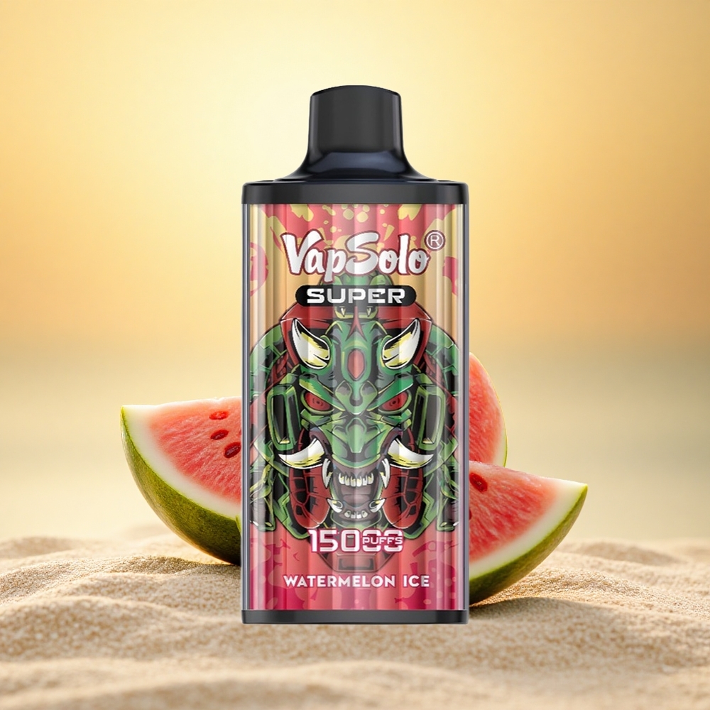 Vapsolo Super 15000 Puffs Watermeloen IJs 40ml Type-C