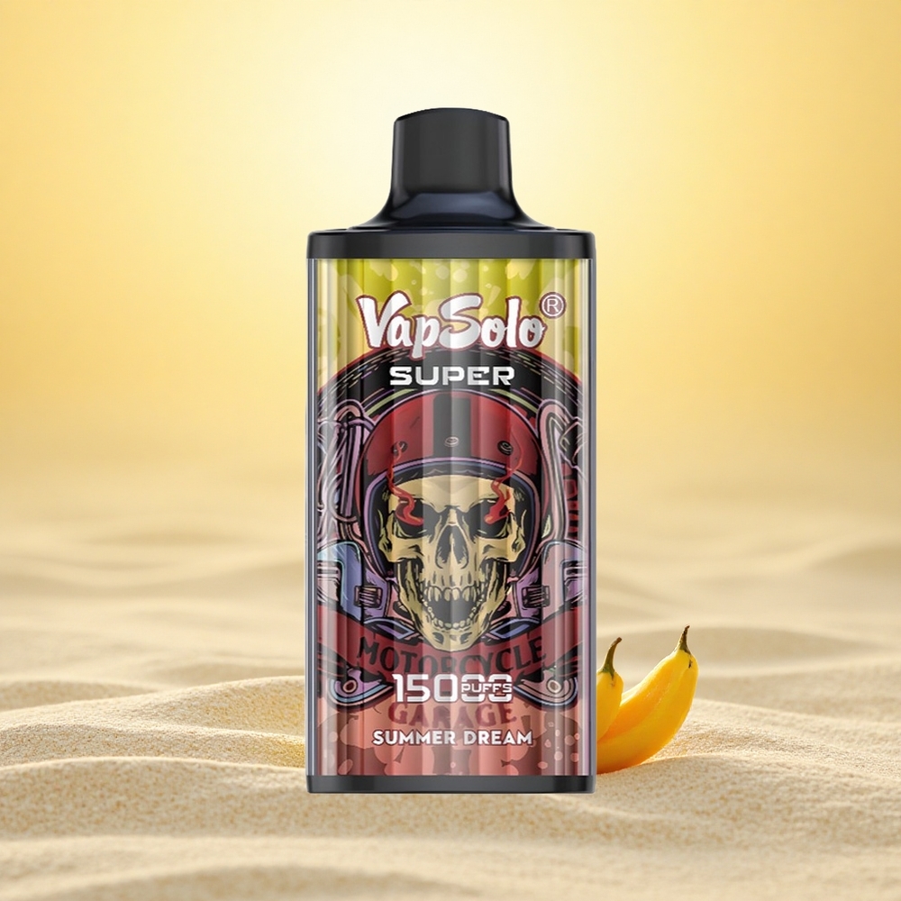 Vapsolo Super 15000 Puffs Zomerdroom 40ml Type-C Mesh