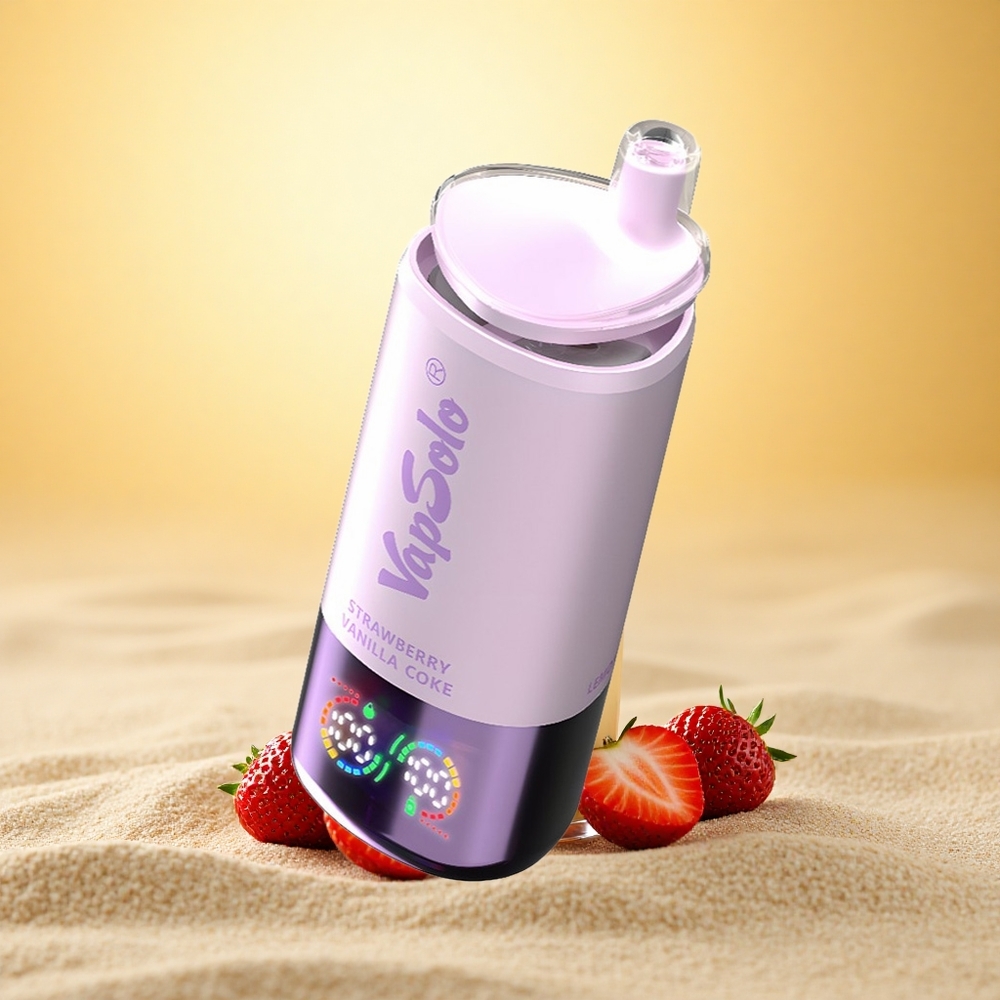 Vapsolo Triple 30000 Puffs Aardbei Vanille Cola 40ml Type-C