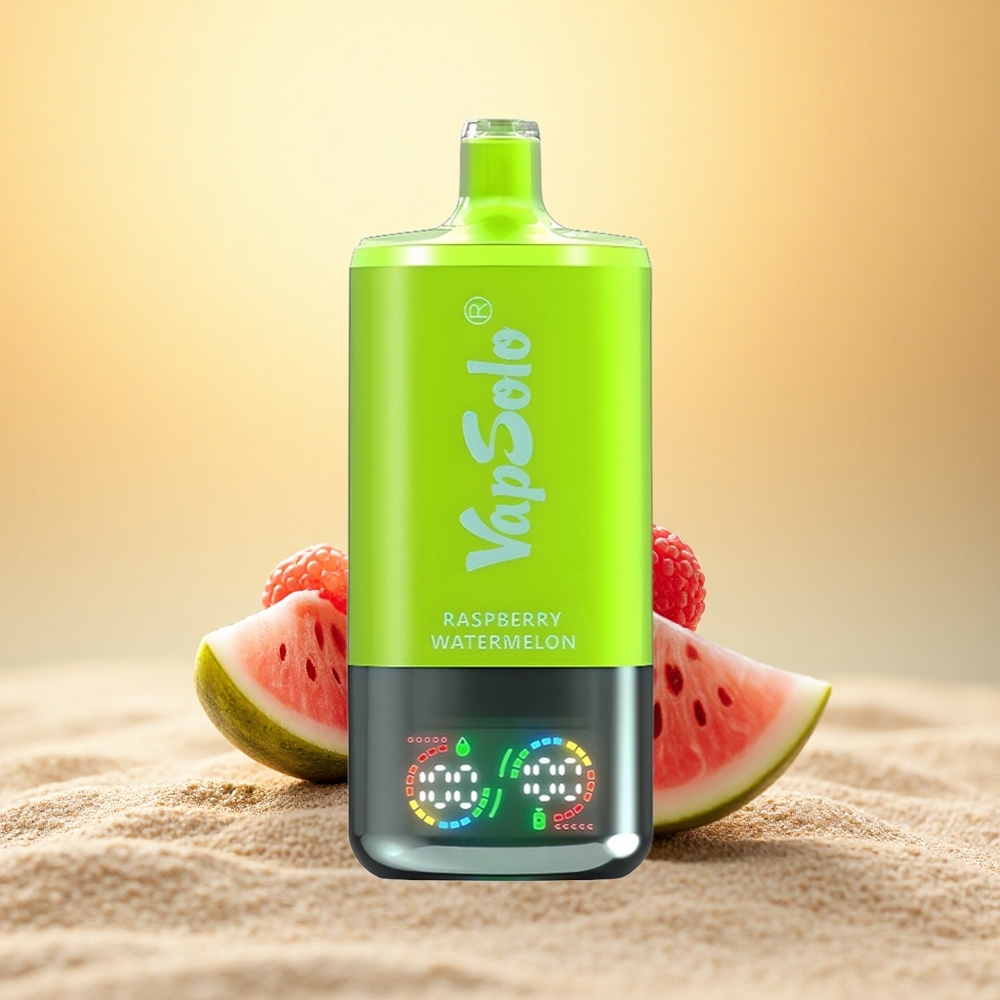 Vapsolo Triple 30000 Puffs Framboos Watermeloen Triple 40ml Type-C