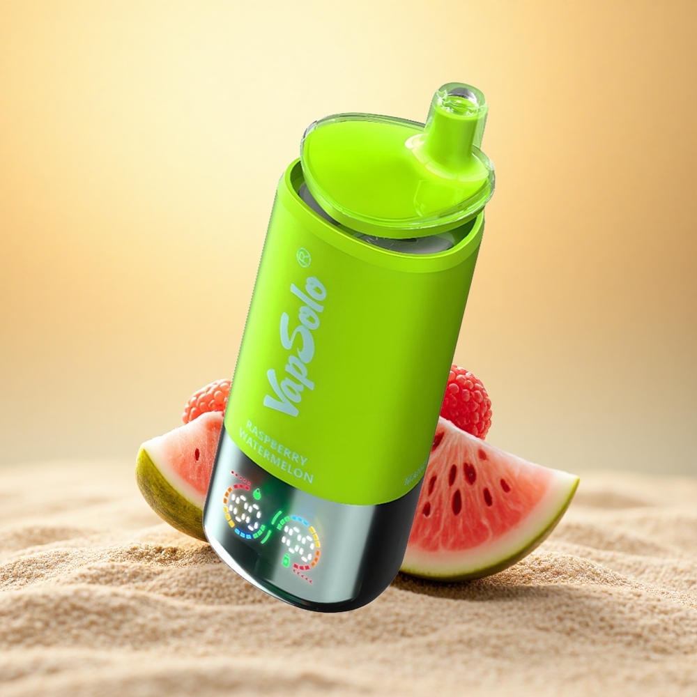 Vapsolo Triple 30000 Puffs Framboos Watermeloen Triple 40ml Type-C