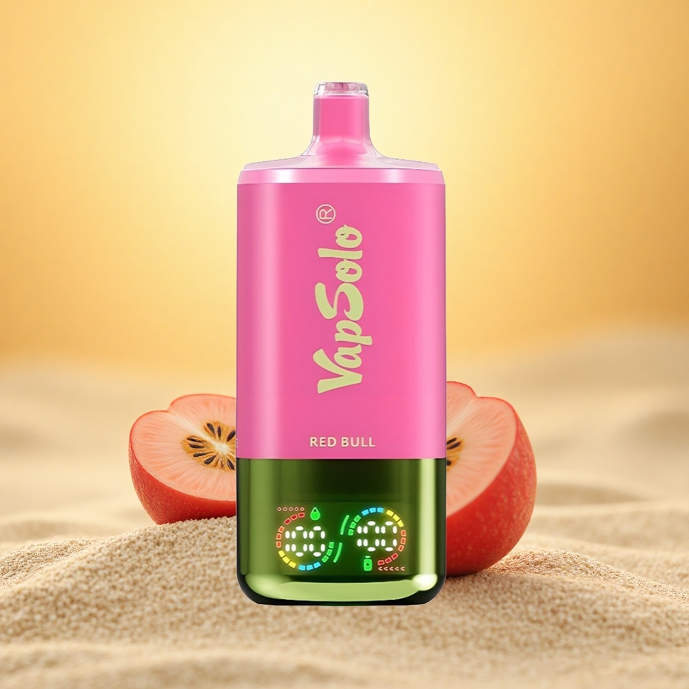 Vapsolo Triple 30000 Puffs Rode Stier Drievoudige Tank 40ml Type-C