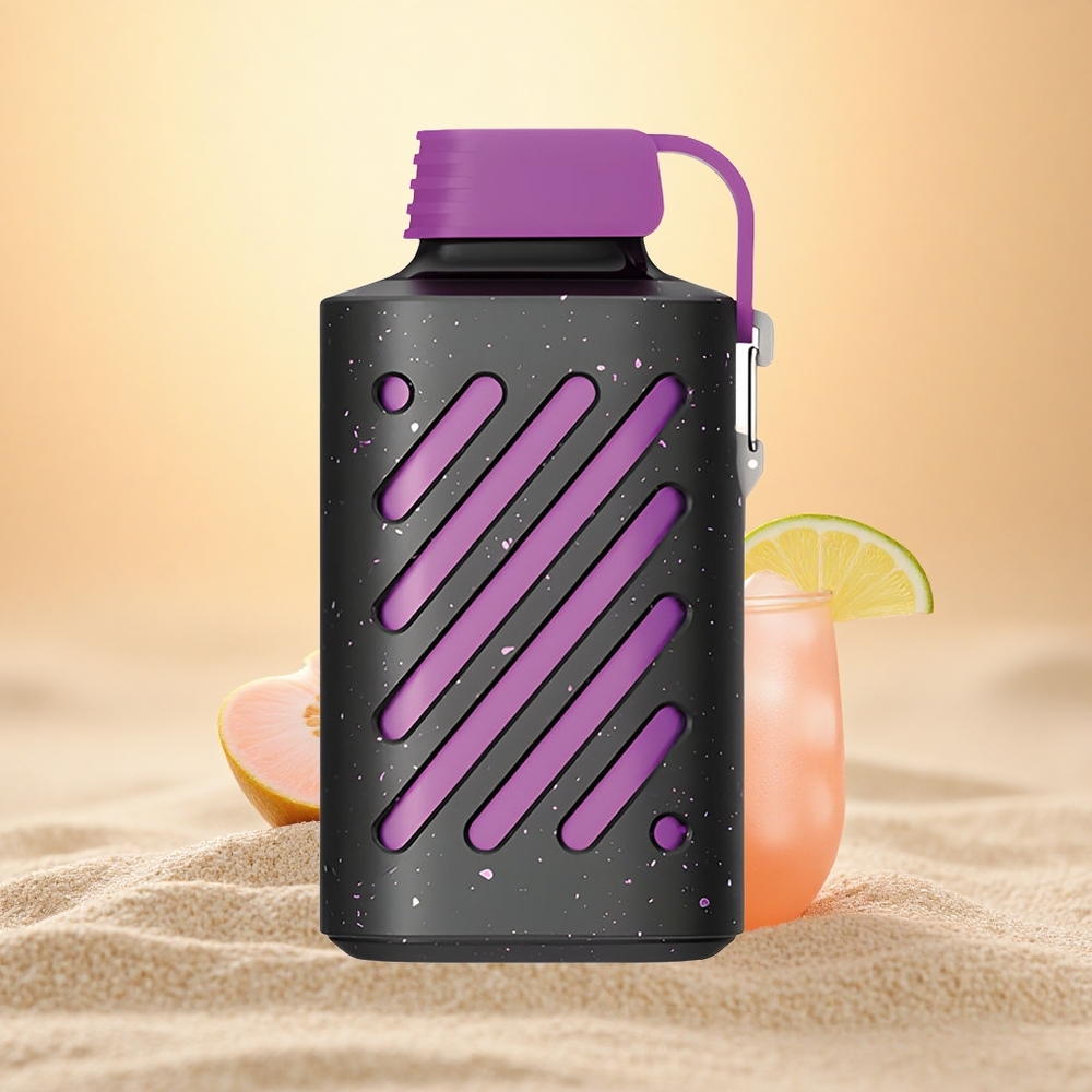 VOZOL GEAR 10000 Puffs Roze Limonade met Mesh Coil en Mondstuk Bescherming