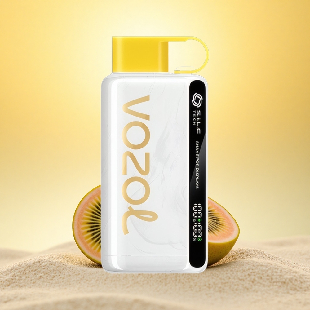 VOZOL STAR 9000/12000 Puffs Kiwi Passievrucht Guave met Snelopladen en Batterijduur