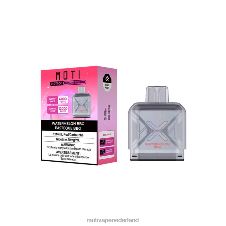paarse nevel - Moti vape pods - MOTI Go Pro wegwerpbare capsule 0L06N94