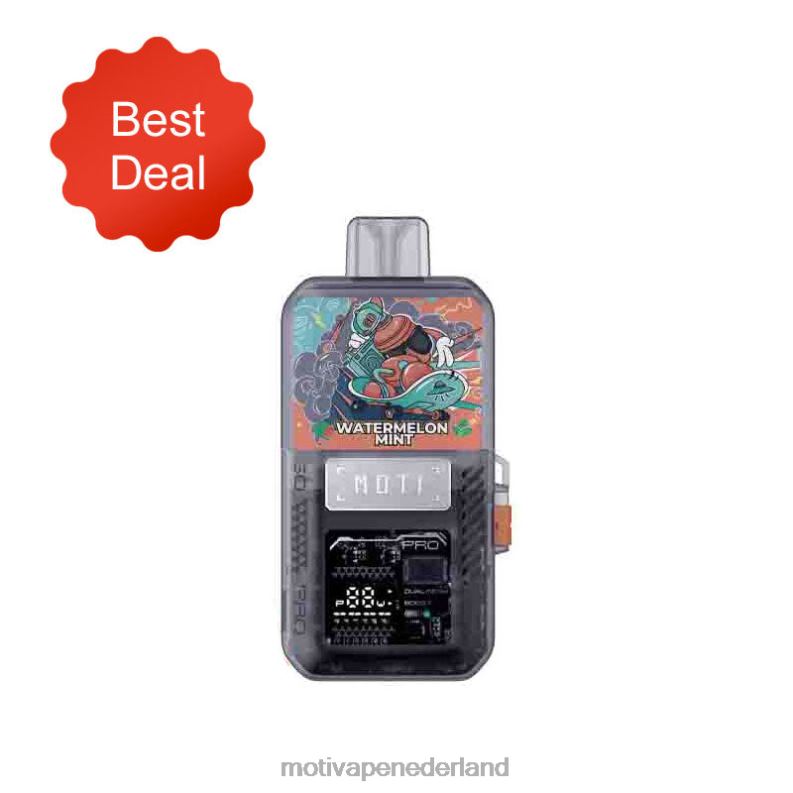 Frisse munt - Moti vape disposable Nederland - MOTI Go Pro wegwerppod+apparaat 0L06N80