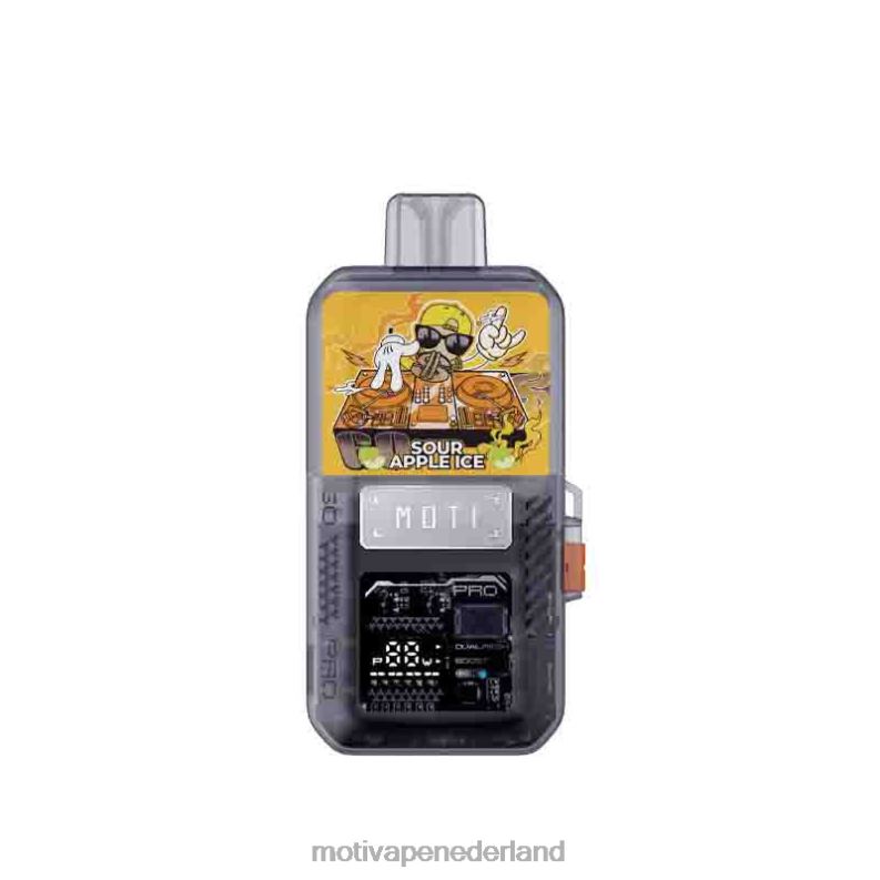 Frisse munt - Moti vape disposable Nederland - MOTI Go Pro wegwerppod+apparaat 0L06N80