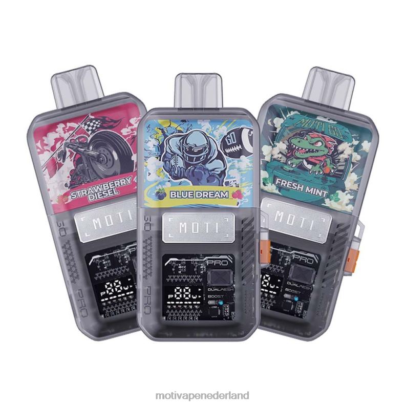 bescitroen - Moti vape Nederland - MOTI Go Pro wegwerpdamp (5%, 12.000 trekjes) 0L06N11