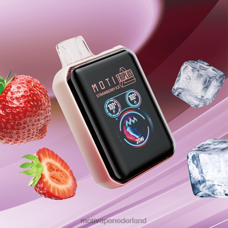 aardbeien ijs - Moti vape amazon - MOTI Triplus 20k wegwerpvape (5%, 20.000 trekjes) 0L06N9