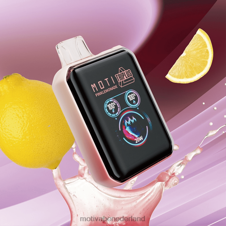 roze limonade - Moti vape for sale - MOTI Triplus 20k wegwerpvape (5%, 20.000 trekjes) 0L06N8