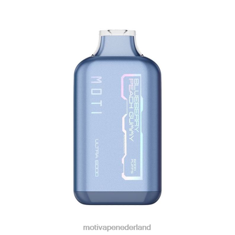 bosbessen perzik gummy - Moti vape for sale - MOTI Ultra wegwerpvape (5%, 6000 trekjes) 0L06N28